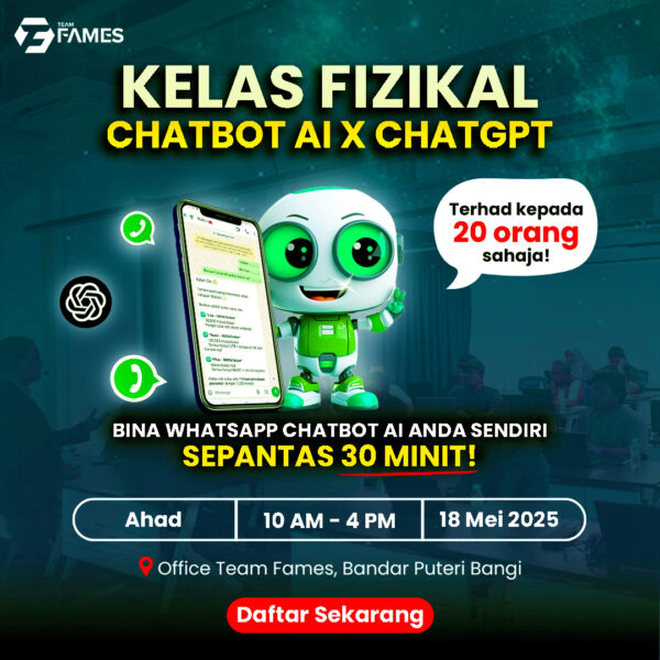 Kelas Fizikal Whatsapp Chatbot Ai x ChatGPT 18 Mei'25