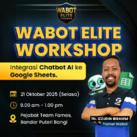 poster wabot elite workshop kelas fizikal