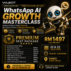 WhatsApp Ai Growth Masterclass - PREMIUM Seat