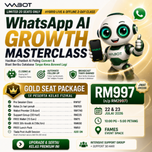 WhatsApp Ai Growth Masterclass - GOLD Seat